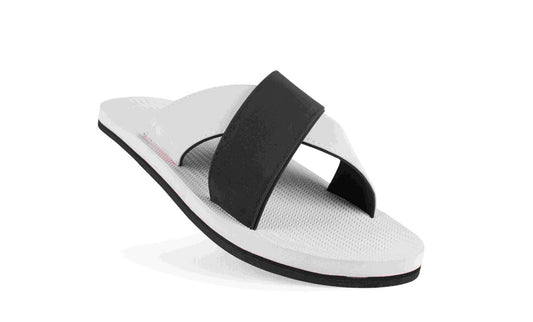 Indosole Essentials Cross Women Color Block Black - Sea Salt