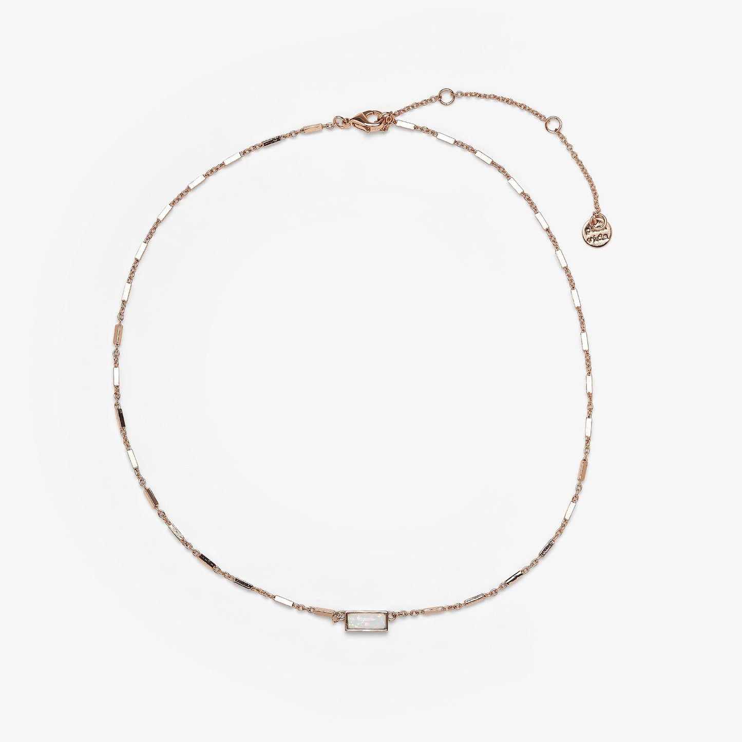 Pura Vida Choker Bitty Opal Choker Rose Gold One Size