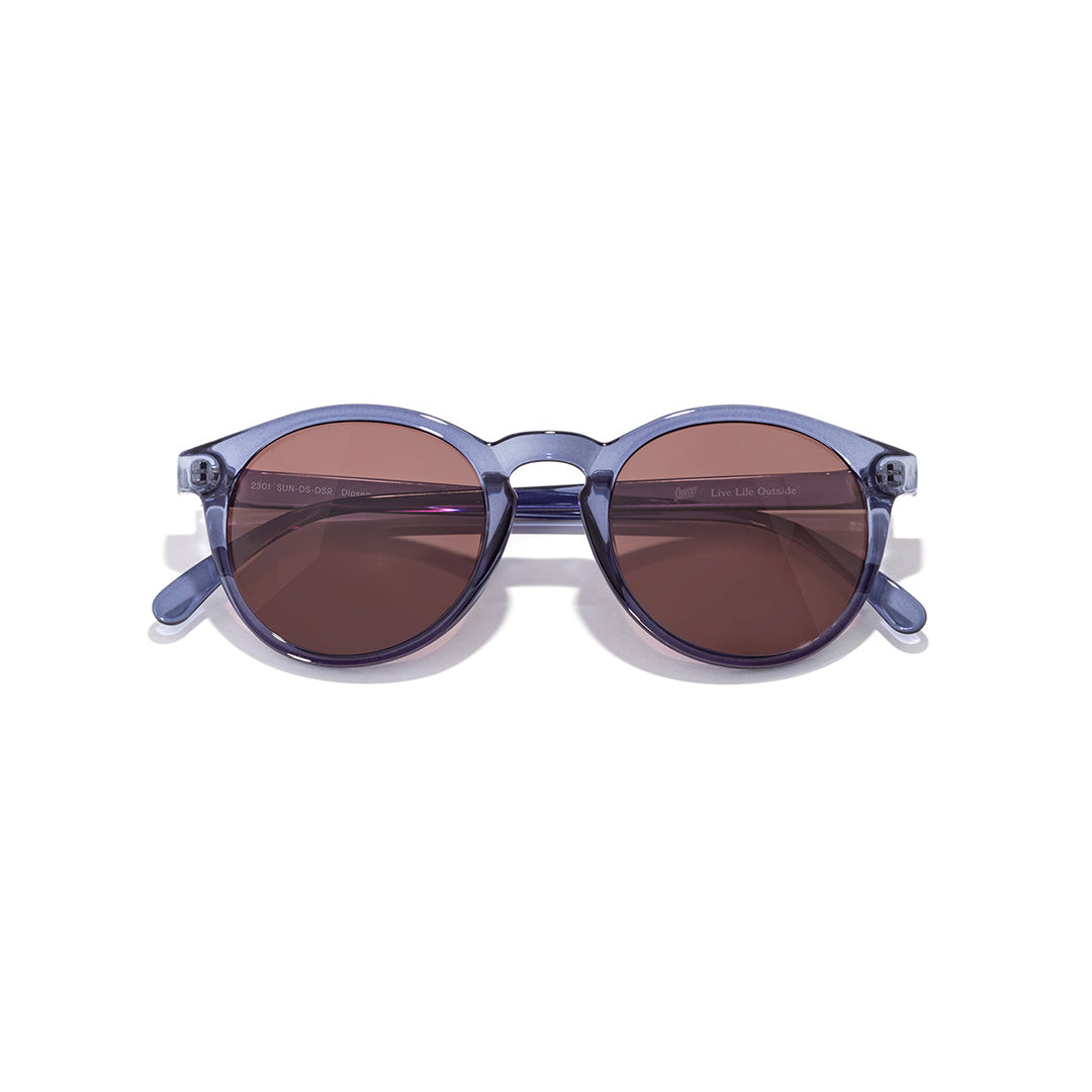 Dipsea Dark Sapphire/Ruby Unisex sunglasses