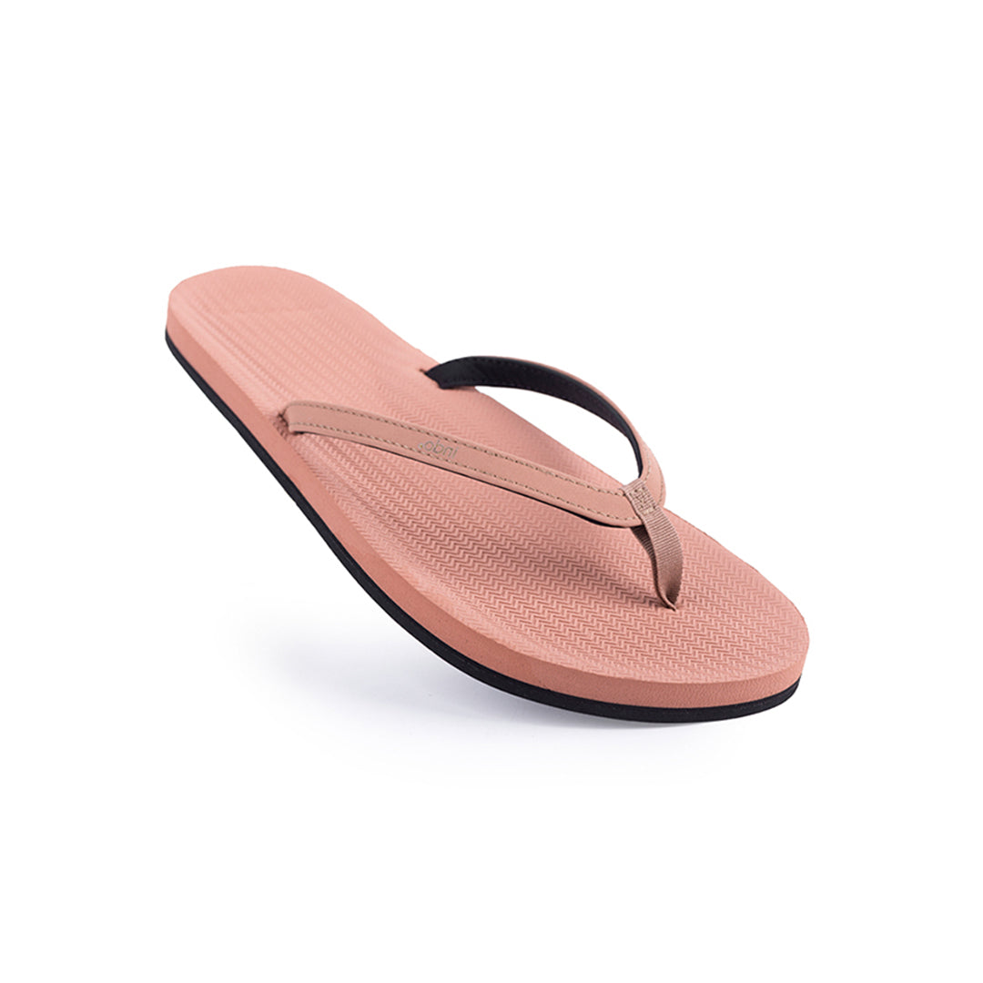 Indosole Essentials Flip Flops Women Rust