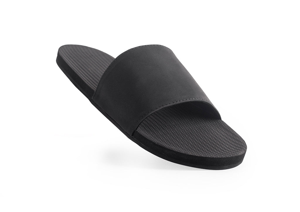 Indosole Essentials Slides Men Black