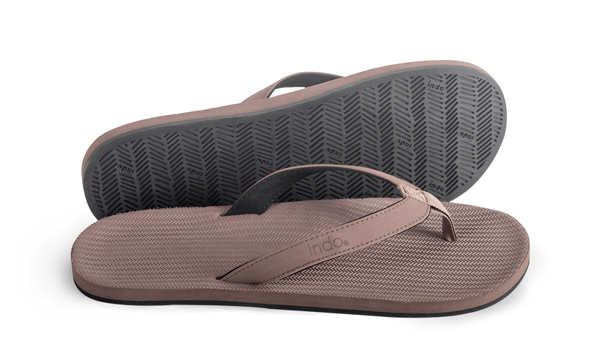 Indosole Essentials Flip Flops Men Soil