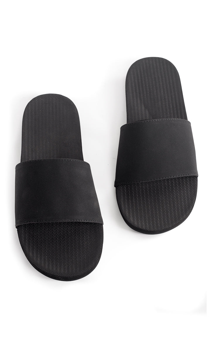 Indosole Essentials Slides Men Black