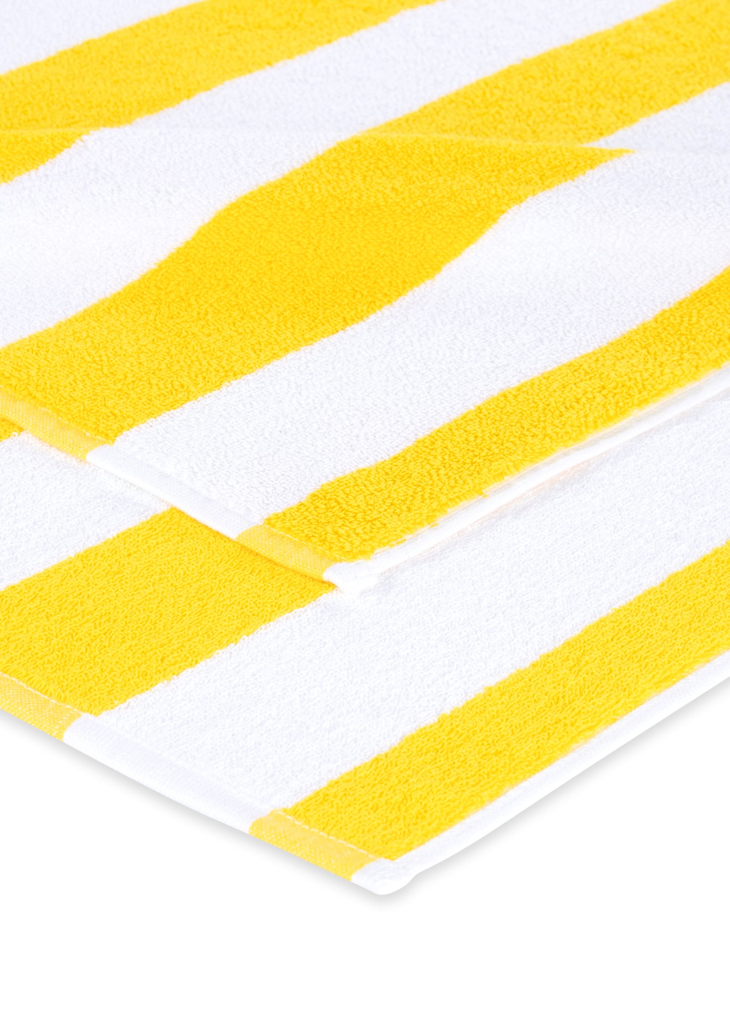 Cabana Pool Towel White/Yellow