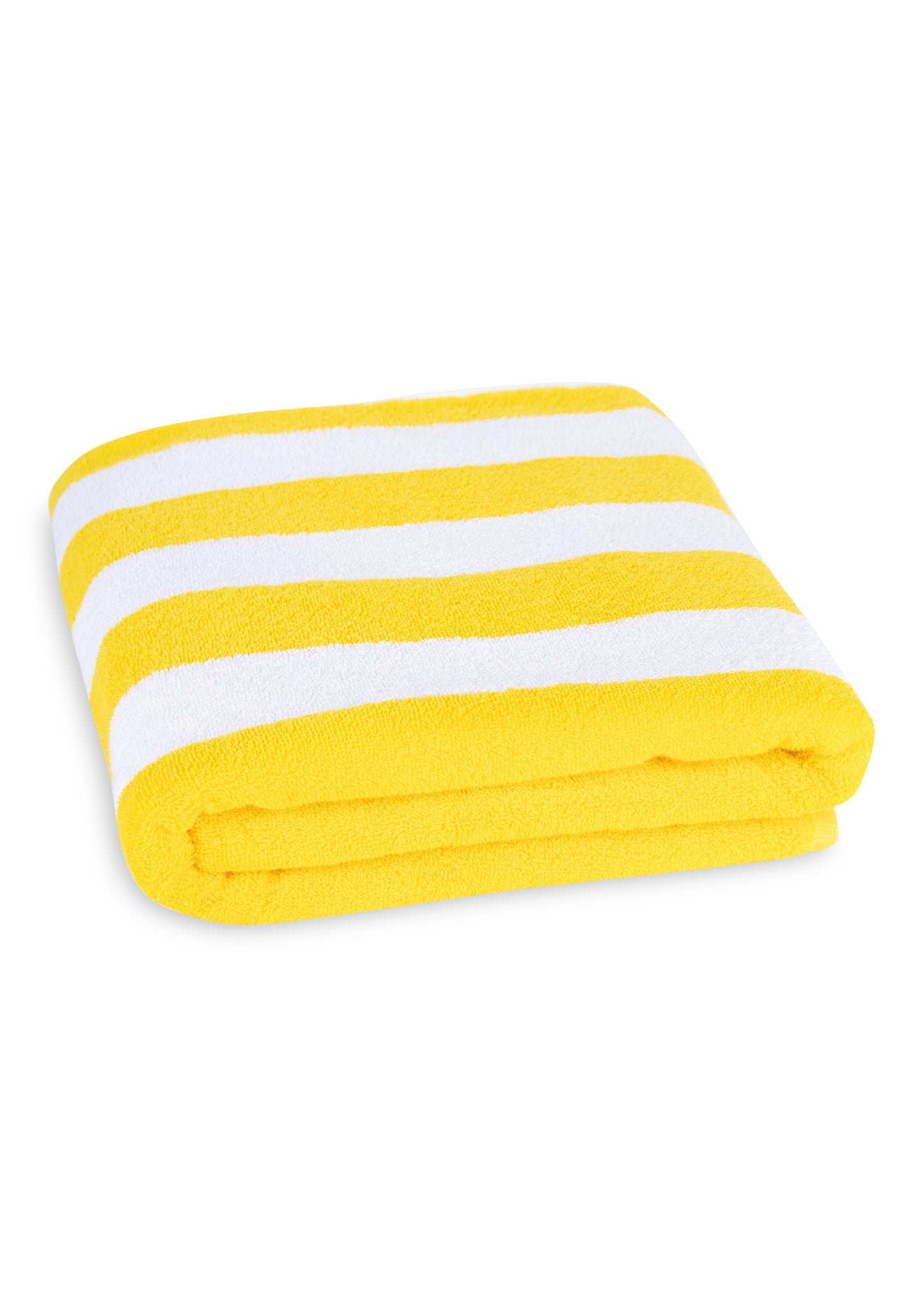 Cabana Pool Towel White/Yellow