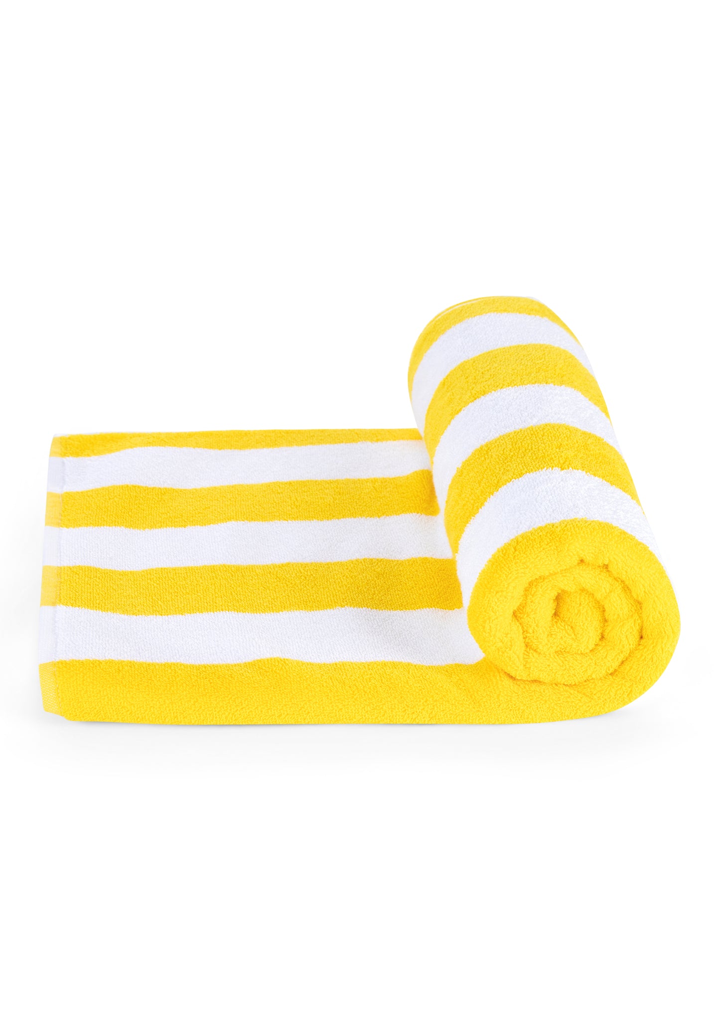 Cabana Pool Towel White/Yellow