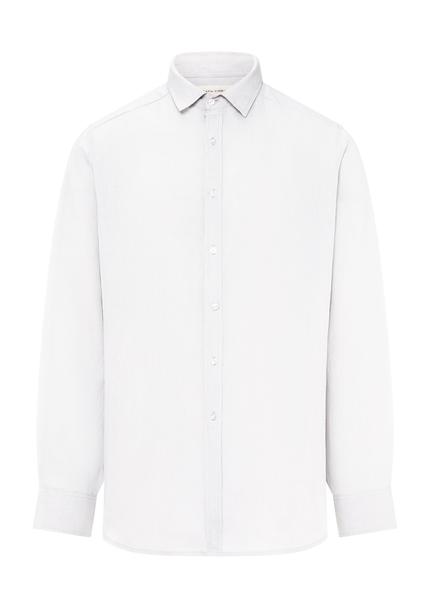 ORION LINEN SHIRT - white