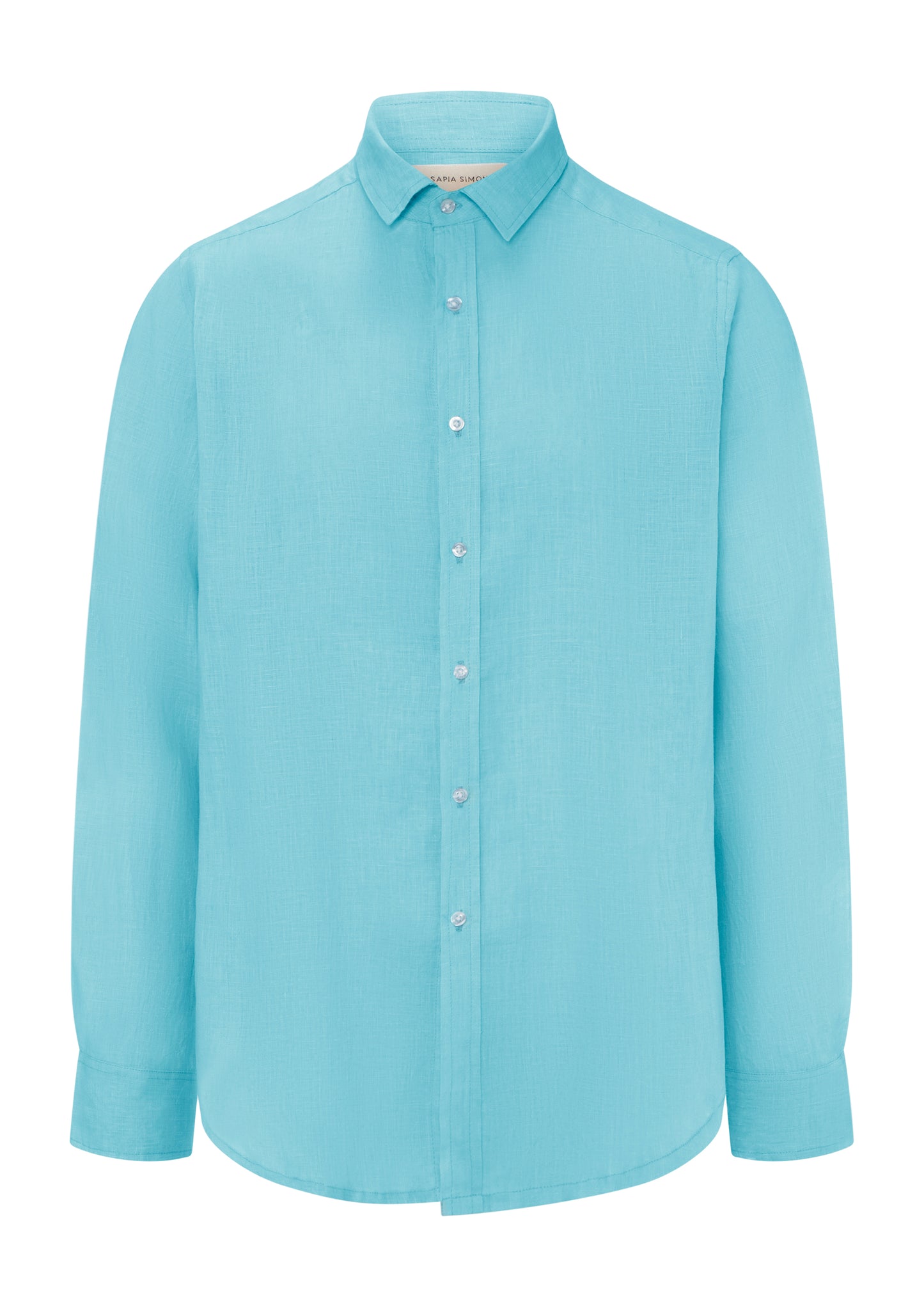 ORION LINEN SHIRT - Light Blue